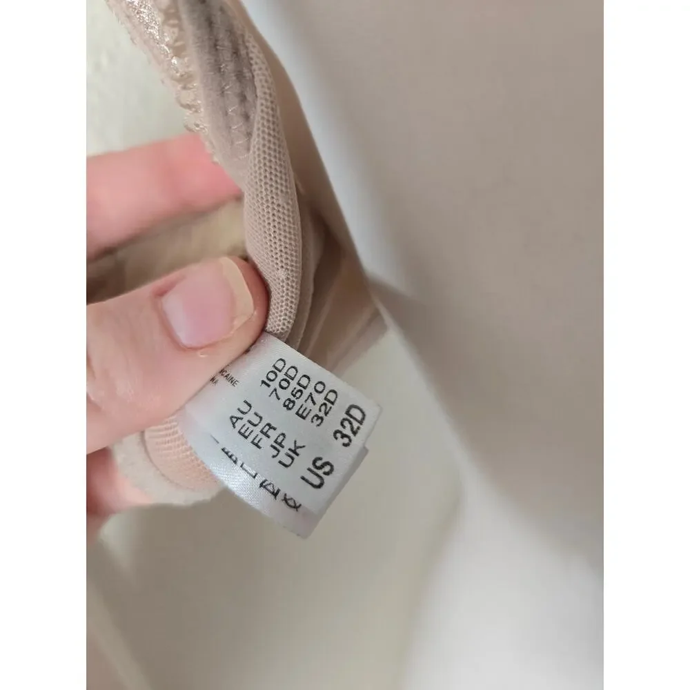 WACOAL Retro Chic Contour Bra In Toast Size 32D